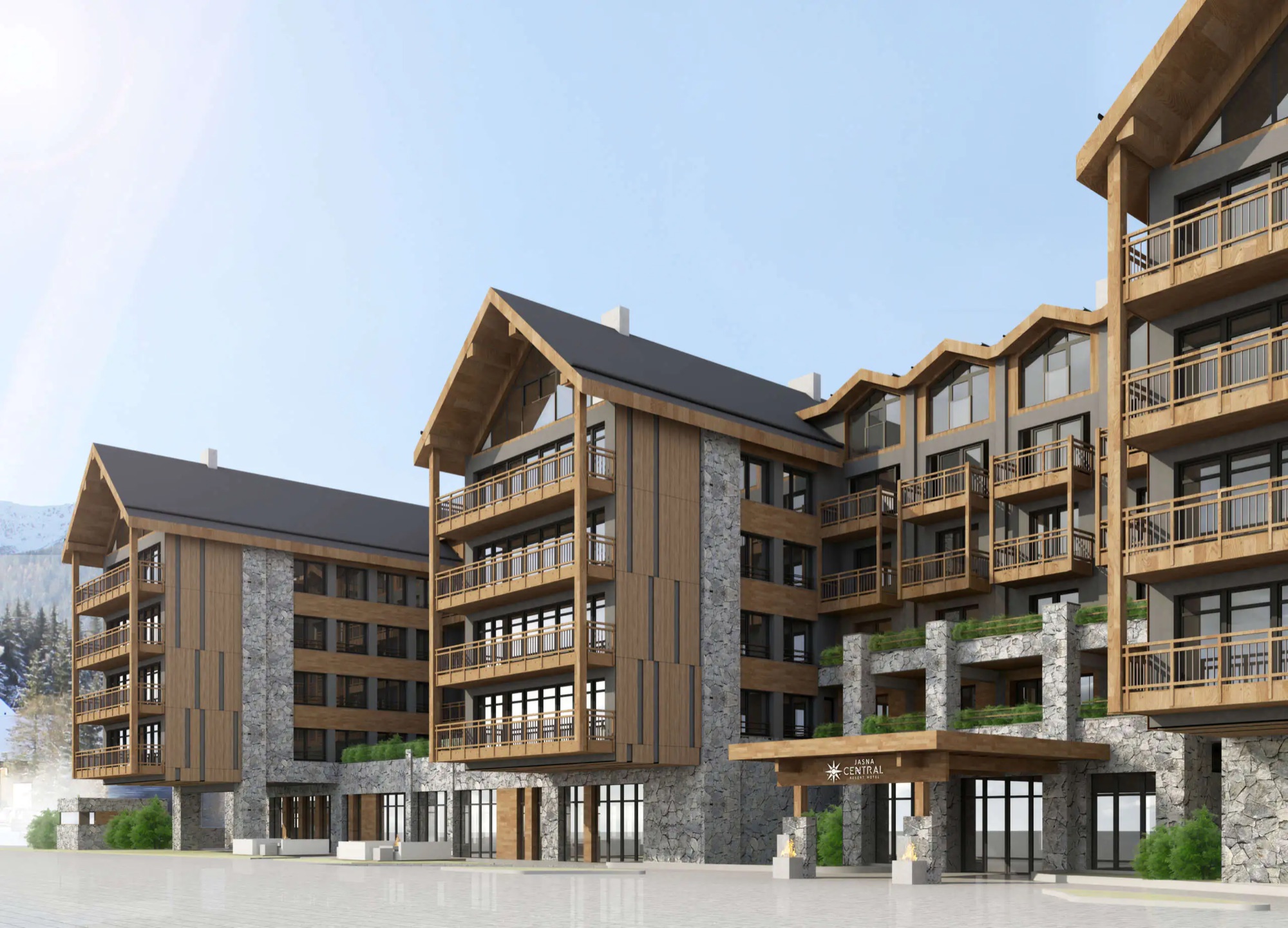 Apartmánový komplex Jasná Central Resort Hotel