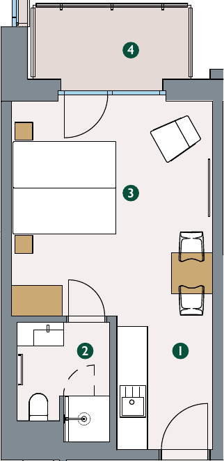Rzut – Apartament 4.20