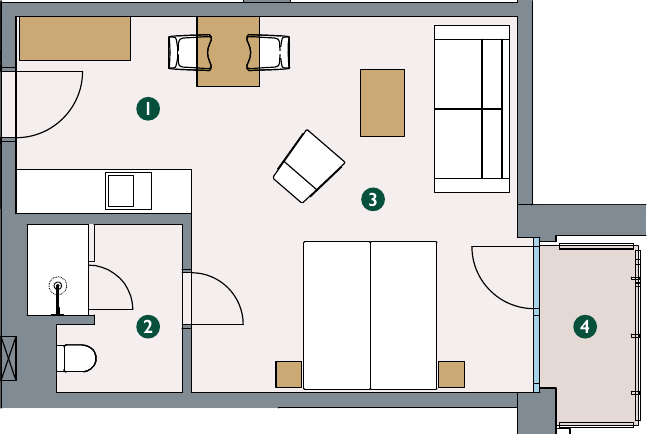 Rzut – Apartament 4.27