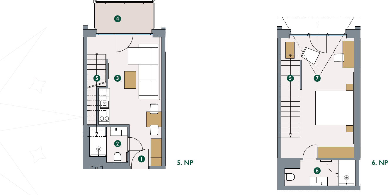 Floor plan – Suite 5.13