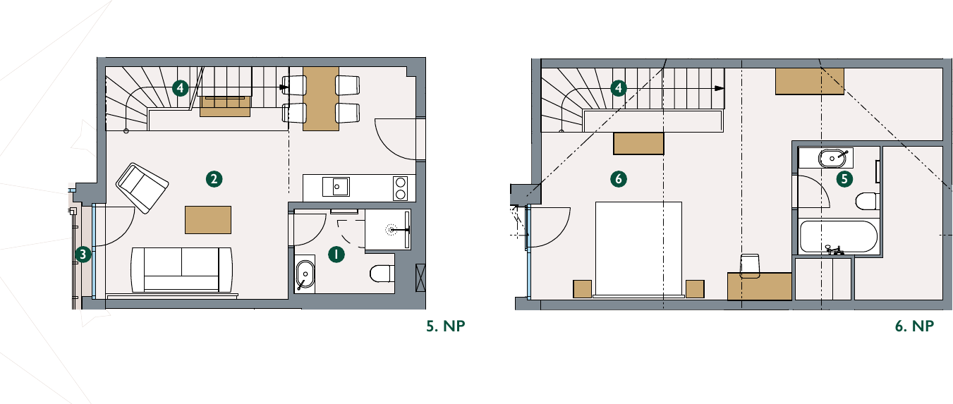 Rzut – Apartament 5.22