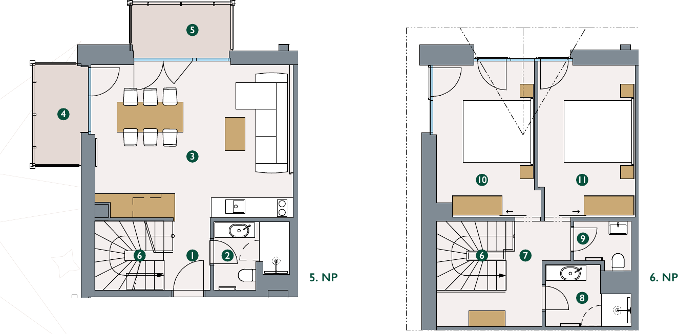 Floor plan – Suite 5.3