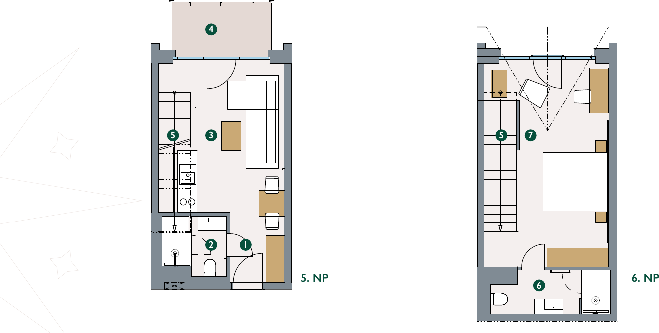 Rzut – Apartament 5.40