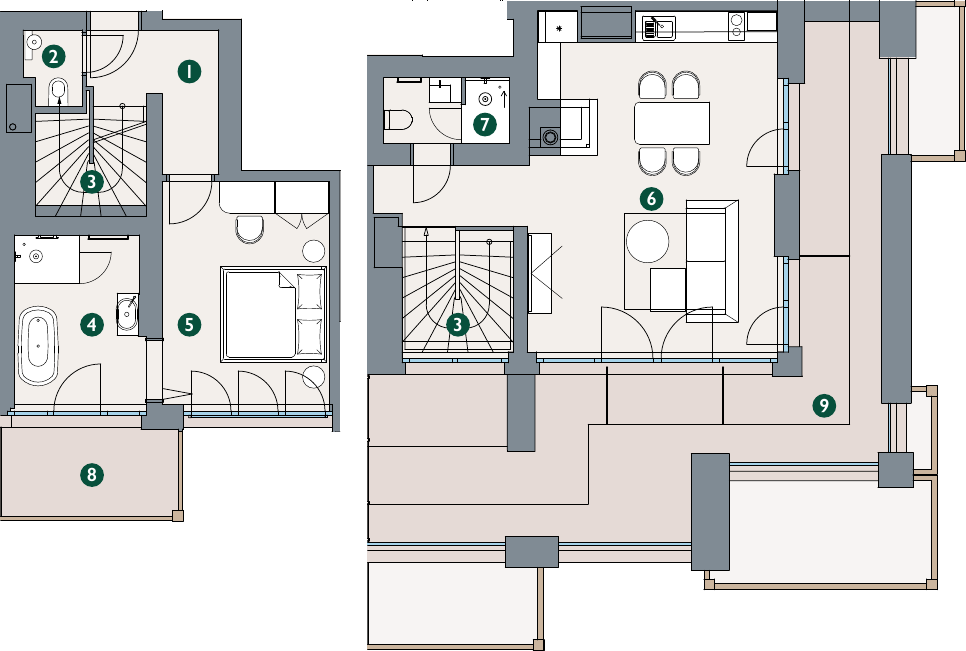 Floor plan – Suite A5.02