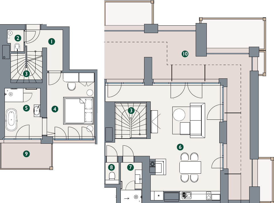 Rzut – Apartament A5.07